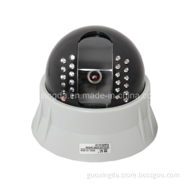 700tvl Megapixel Lens IR Camera Indoor Dome Camera (HX-3303K)